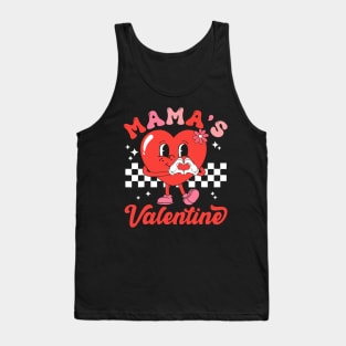 Mama's Valentine Happy Valentines Day Tank Top